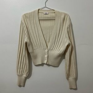 Aritzia Wilfred Plunge Cardigan